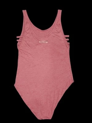 ROSA Victoria's Secret Talla M Body Una Pieza Camiseta sin Mangas Tirantes Lados Foto 1 de 4