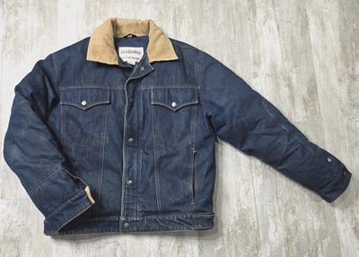 Vintage Gorden & Ferguson Field and Stream Puffer Jean Jacket Chore Coat Medium - Image 1 of 4