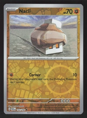 Nacli 102/182 Reverse Holo Pokemon SV04: Paradox Rift - Image 1 of 2