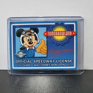 Walt Disney World Tomorrowland Official Speedway License - Picture 1 of 3