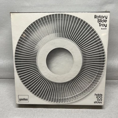 Yankee Rototray Bandeja Deslizante Negra Soporta 100 2X2 Diapositivas Nuevo Foto 1 de 4