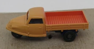 A Micro WIKING Ho 1/87 Goli Triciclo Rosso Salmone Sbiancato #330 - Foto 1 di 6