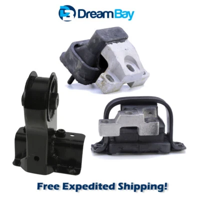 96-00 for Chrysler Sebring 2.5L Converible Engine Motor & Trans Mount Set 3PCS. - Image 1 of 4