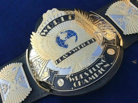 WINGED EAGLE BELT WWF WRESTLING BELT RIC FLAIR BELT CHAMPIONSHIP REPLICA BELT Cover