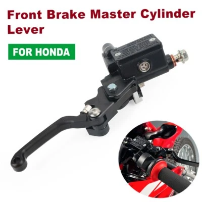 For HONDA XR 80R 100R 150L 190 200R 250/R 400R Front Brake Master Cylinder Lever - Image 1 of 4