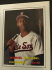Vintage 1990 SCD Baseball Card Magazine Insert Uncut Sheet Michael Jordan RC 57