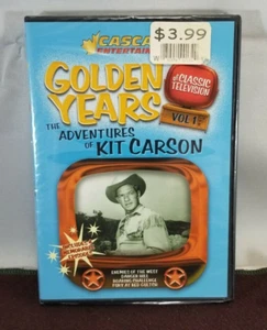 GOLDEN YEARS OF CLASSIC TELEVISION THE ADVENTURES OF KIT CARSON VOL 1 DVD - NEW - Picture 1 of 3