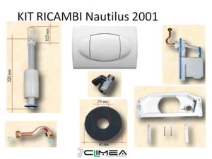 KIT RICAMBI CASSETTA WC Nautilus 2001 - KARIBA - Foto 1 di 10