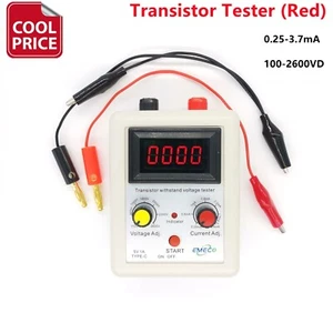 TEST-01 Transistor IGBT Zener Diodo Probador Transistor Probador de Voltaje Versión Roja - Imagen 1 de 3