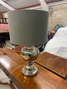 R V Astley Natala Nickel Table Lamp - Picture 1 of 4