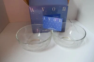 VINTAGE AVON KOLIBRI KRISTALL DESSERTSCHALEN #1 - Bild 1 von 3
