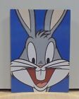 Warner Bros Looney Tunes Bugs Bunny Close Up Advertisign Hard Paper Post Card