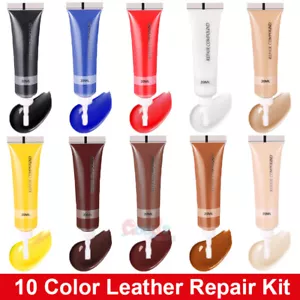 Vinyl and Leather Repair Kit Filler for Furniture Jacket, Sofa, Boat or Car Seat - Picture 1 of 15