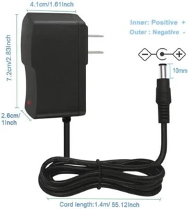 AC100-240V to DC 5V 1A 5.5mm * 2.1mm Wall Charger Adapter Converter Power Supply - Picture 1 of 6