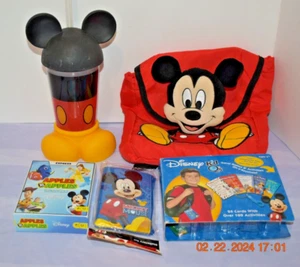 Mickey Mouse Child  Backpack, Lanyard & Park game DISNEYLAND Apples 2 Apples pin - Imagen 1 de 12