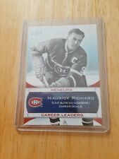 2008-09 Upper Deck Centennial Maurice Richard Career Leaders #236 Canadiens Habs