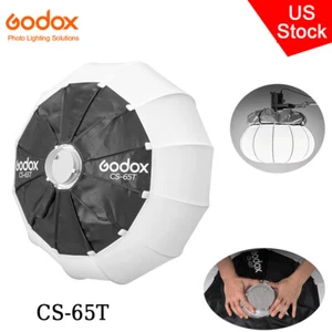 US Godox CS-65T 65cm Collapsible Lantern Softbox Bowens Fr Small Spaces Shooting - Picture 1 of 12