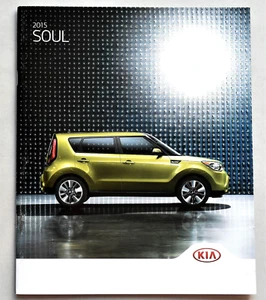 2015 KIA SOUL SALES BROCHURE CATALOG ~ 28 PAGES ~ 9" X 11" - Imagen 1 de 10