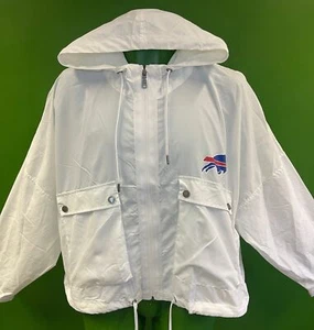 NFL Buffalo Bills Cropped Full-Zip Windbreaker/Jacket Women's 2X-Large NWT - Picture 1 of 8