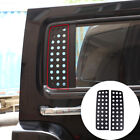 A pair Exterior Rear Window Honeycomb Protection Panel For Hummer H3 2005-2009