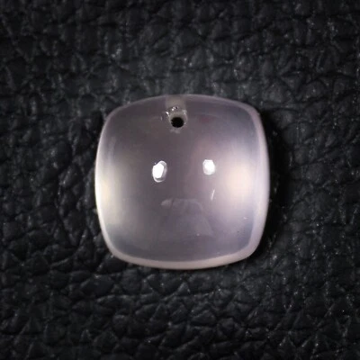 Cabujón de cuarzo rosa natural en forma de cojín 14,00 quilates 14x14x9 mm Foto 1 de 4