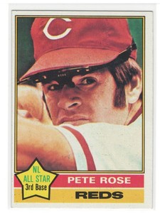 1976 Topps Pete Rose Vintage Baseball Card