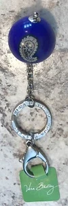 Vera Bradley Have a Ball Keychain Multi Key Ring Purse Retired Simply Violet - Picture 1 of 5
