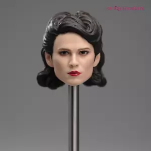 Scultura testa 1:6 Peggy Carter Hayley Atwell per corpo figura femminile Phicen TBL 12 - Foto 1 di 15