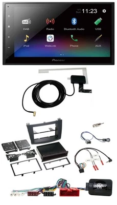 Pioneer DAB Lenkrad Bluetooth 2DIN USB Autoradio für Mazda 3 2010-2015 - Bild 1 von 4