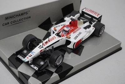 1:43 MINICHAMPS 433030017 BAR Honda 005 2003 #17 model car - Image 1 of 4