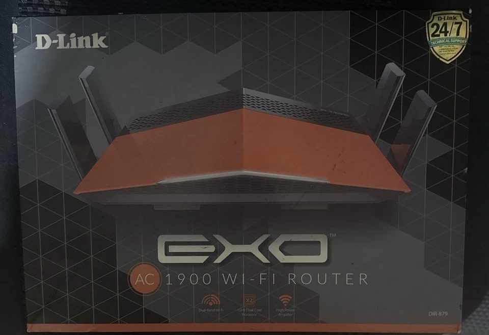 Brand New D-Link DIR-879 AC1900 Wireless Router same specs as RT-AC68U - Image 1 of 1