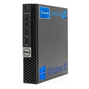 Dell 3040 Micro Mini PC Core I7 Win 10 Pro 4 GB RAM 2 TB SSD Comp Refurbished - Picture 1 of 4