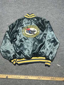 Vintage Los Fresno Rodeo Member Satin Bomberjacke 80er Jahre Gr. Medium - Bild 1 von 5