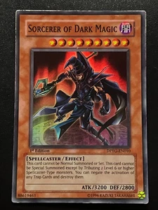 Zauberer der Dunklen Magie DPYG-DE010 Super Rare 1. Auflage Moderates Spiel Yugioh - Bild 1 von 4