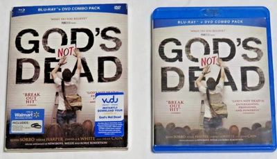 God's Not Dead (Blu-ray & DVD Disc,  2-Disc Set) Digital Code Expired, slipcover - Image 1 of 2