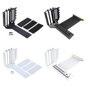 Graphics Card Vertical Mount Bracket Holder PCIE 3.0 Cable Enhances Performances - Afbeelding 1 van 20
