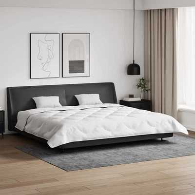 Piumone con Cuscini con cuscino Bianco Microfibra e Piuma d'Oca Piumino vidaXL - Immagine 1 di 4