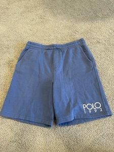 Ralph Lauren Boy'sPull On Shorts Polo 1992 Blue Size L (14-16) - Picture 1 of 4