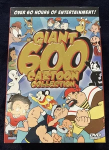 Giant 600 Cartoon Collection Classics Complete Box Set Of 1-12 DVD’s  (12 Discs) - Bild 1 von 2