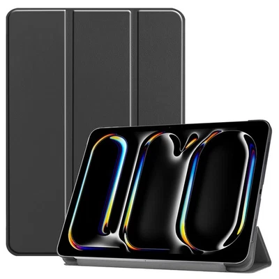 Funda Para iPad Pro 11 Pulgadas 5ta Generación 2024 M4 Triple Soporte Cuero Cubierta Foto 1 de 4