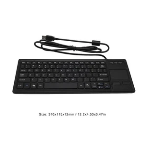 Mechanische Tastatur Plug -and -Play -Computertastatur Ergonomische Hub - Bild 1 von 22