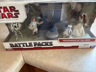 Pack Batalla Star Wars Legacy Resurgence Of The Jedi Foto 1 de 4