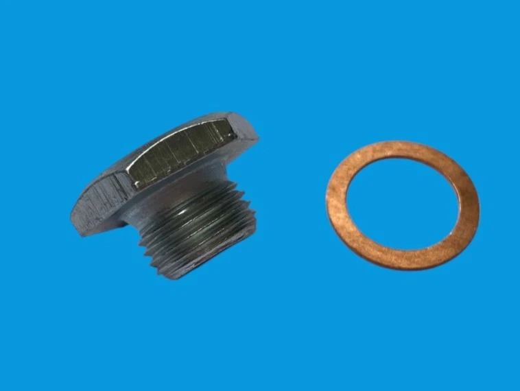 FIT FORD SUMP PLUG OIL WASHER SEAL RING DRAIN GASKET - Image 1 of 4