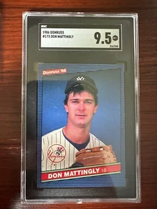 1986 Donruss Don Mattingly #173 SGC 9.5 New York Yankees - Picture 1 of 1