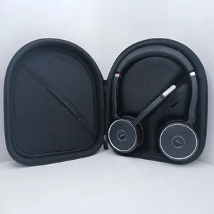 Jabra Evolve 75 UC Wireless Bluetooth Headset & Case Only *Broken Microphone* - Zdjęcie 1 z 13