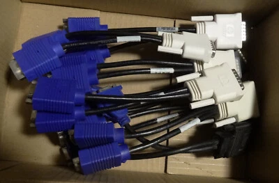 Y-Kabel DMS59 Pin zu 2 x VGA Adapter Splitter-Kabel - Bild 1 von 3