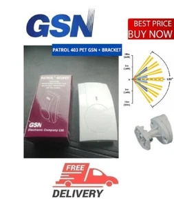 GSN PIR PATROL 403 PET GSN + BRACKETprofesional detector new original - Picture 1 of 6