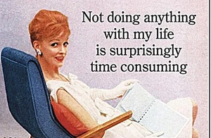 Not Doing Anything With My Life fridge magnet (ep) - Picture 1 of 1