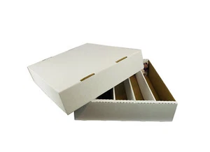 5 Max Pro 5000 ct Cardboard Baseball Card Super Monster 5-Row Storage Boxes - Picture 1 of 7