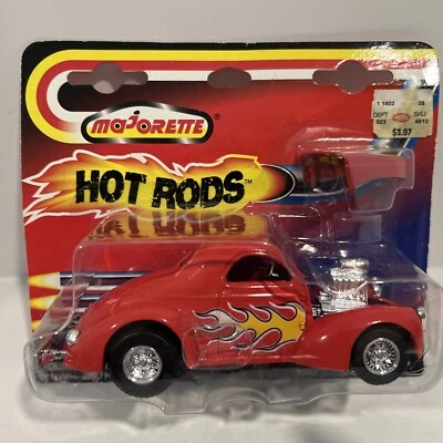 Majorette Hot Rods 1941 Willys Coupe metal fundido modelo carro automóvel 1/32 - Imagem 1 de 4